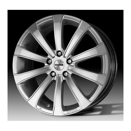(STOCK LAST)LLANTA MOMO EUROPE 7.0X17 ET35 4X108 HYPERSILVER 72.3 VIA