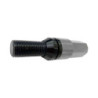 OMP Speed set 20 black wheel bolts M12x1.25 H:17-19 L: 28mm with grey shell of alu.7075+DIN 12.9