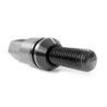 OMP Speed set 20 black wheel bolts M12x1.5 H:17-19 L: 28mm with silver shell of alu.7075+DIN 12.9