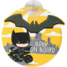 BEBÉ A BORDO BATMAN