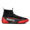 BOTINES SUPERLEGGERA TALLA 41 NEGRO/ROJO