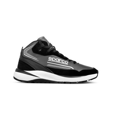 BOTINES FAST TALLA 42 NEGRO/BLANCO