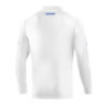CAMISETA LARGA CUELLO ALTO LONG SLEEVE MR TALLA M BLANCO