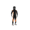 TRAJE K44 KERB NEGRO/NARANJA/BLANCO TALLA XL