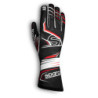 GUANTES ARROW INFINITY KART TALLA 09 NEGRO/ROJO