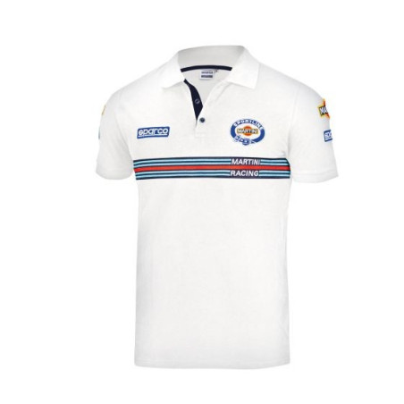 POLO REPLICA MARTINI-R TALLA XXXL BLANCO