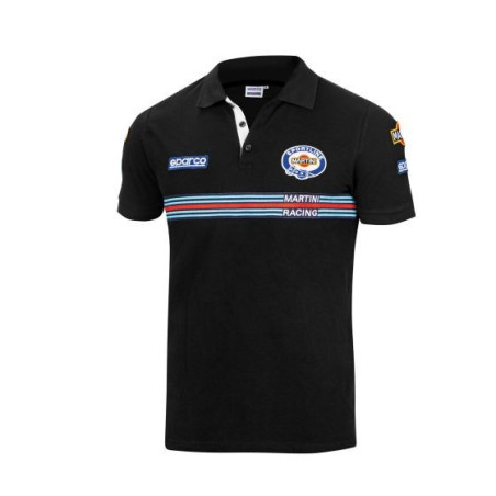 MARTINI-R REPLICA POLO SIZE 6XXXL BLACK