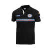 POLO REPLICA MARTINI-R TALLA 6XXXL NEGRO