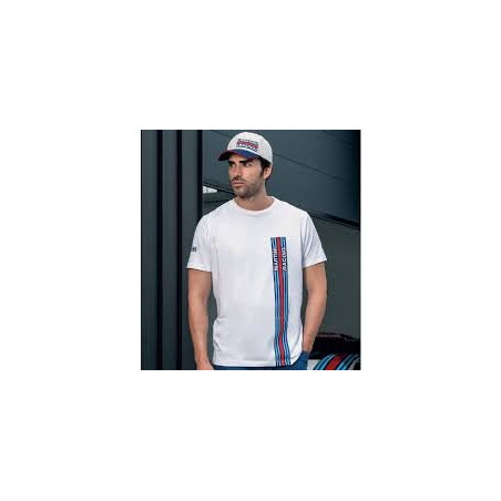 BIG STRIPES MARTINI-R T-SHIRT XXXL WHITE
