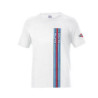 BIG STRIPES MARTINI-R T-SHIRT XXXL WHITE