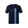 CAMISETA BIG STRIPES MARTINI-R XXXL NEGRO