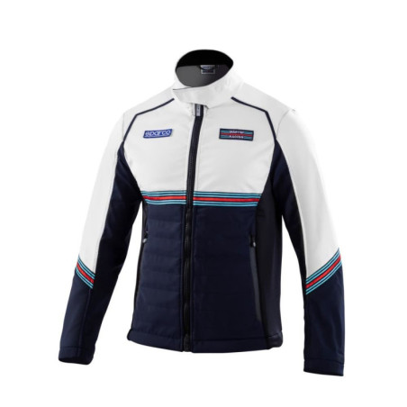 MARTINI-R SOFTSHELL JACKET SIZE XXL NAVY BLUE/WHITE