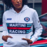 LADY MARTINI-R SWEATSHIRT SIZE M WHITE