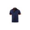 POLO TW TALLA XXL AZUL MARINO/NARANJA