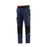 PANTALONES TECH TW TALLA S AZUL MARINO/NARANJA
