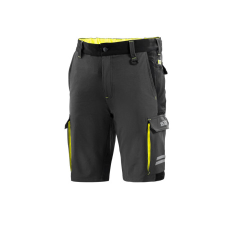 PANTALONES CORTOS TECH TW TALLA L NEGRO/VERDE