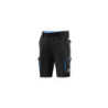 PANTALONES CORTOS TECH TW TALLA L NEGRO/AZUL