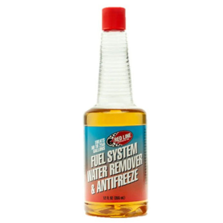 REDLINE ELIMINADOR DE AGUA Y ANTICONGELANTE SISTEMA COMBUSTIBLE -340GR/CS12