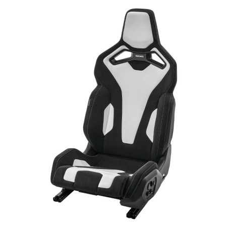RECARO SPORT C 5DR SEAT WHITE LEATHER/DINAMICA BLACK PILOT