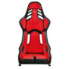 ASIENTO RECARO PODIUM GF ALCANTARA ROJO/CUERO NEGRO TALLA M PILOTO
