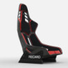 ASIENTO RECARO PODIUM GF ALCANTARA ROJO/CUERO NEGRO TALLA M PILOTO