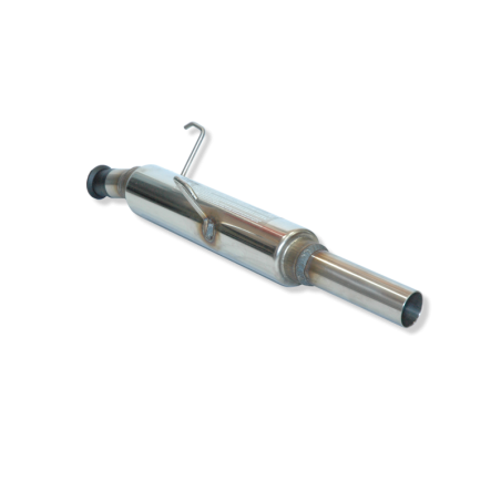 ESCAPE TRASERO INOXIDABLE GRUPO-N USO EXCLUSIVO PARA COMPETICIÓN:PEUGEOT 206 1Ø50