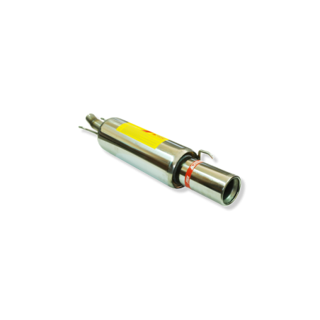 STAINLESS REAR EXHAUST:FORD FIESTA 1Ø101