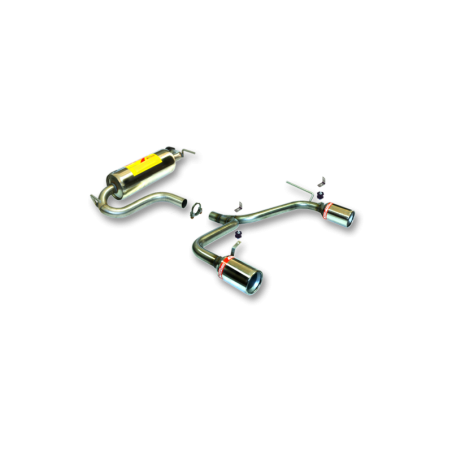 ESCAPE TRASERO INOXIDABLE:TOYOTA CELICA 1Ø101 por cada lado