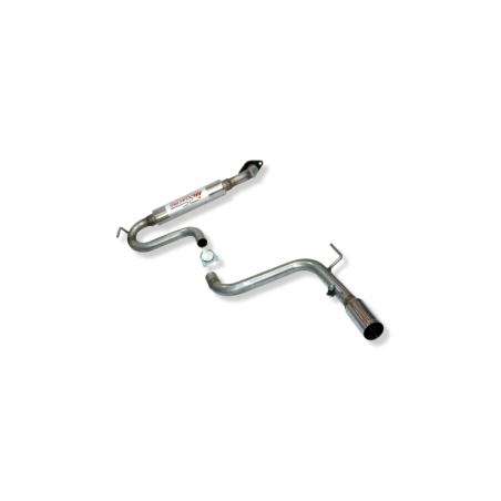 ESCAPE TRASERO INOXIDABLE GRUPO-N USO EXCLUSIVO PARA COMPETICIÓN:TOYOTA CELICA 1Ø50