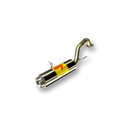 ESCAPE TRASERO INOXIDABLE NO HOMOLOGADO:HYUNDAI COUPE 1 tipo moto