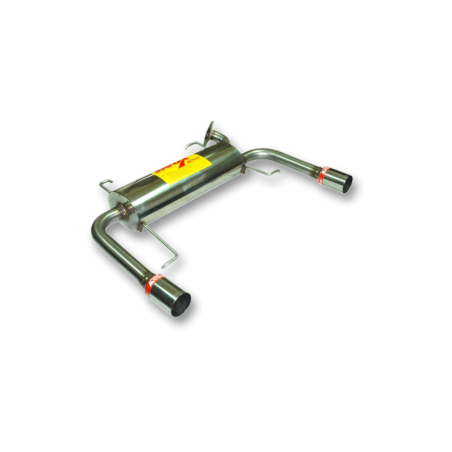 ESCAPE TRASERO INOXIDABLE NO HOMOLOGADO:SUZUKI SWIFT 1Ø73 POR CADA LADO