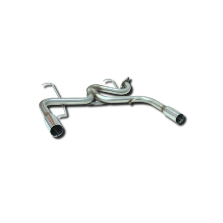 ESCAPE TRASERO INOXIDABLE GRUPO-A USO EXCLUSIVO PARA COMPETICIÓN:SUZUKI SWIFT 1Ø73 POR CADA LADO