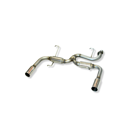 ESCAPE TRASERO INOXIDABLE GRUPO-N USO EXCLUSIVO PARA COMPETICIÓN:SUZUKI SWIFT 1Ø73 POR CADA LADO