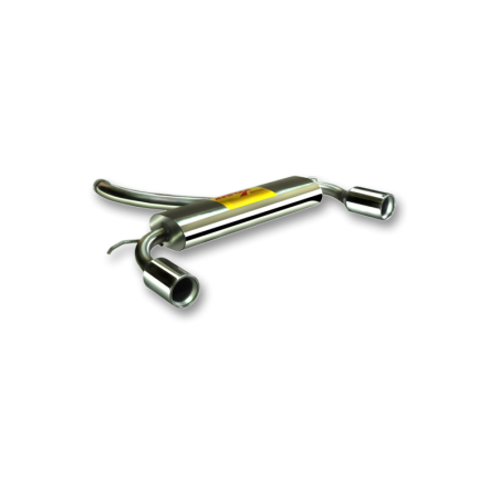 NON-APPROVED STAINLESS REAR EXHAUST: FORD FOCUS II 1Ø101 ON EACH SIDE