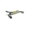 NON-APPROVED STAINLESS REAR EXHAUST: FORD FOCUS II 1Ø101 ON EACH SIDE