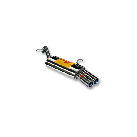 ESCAPE TRASERO INOXIDABLE NO HOMOLOGADO:PEUGEOT 207 2Ø73