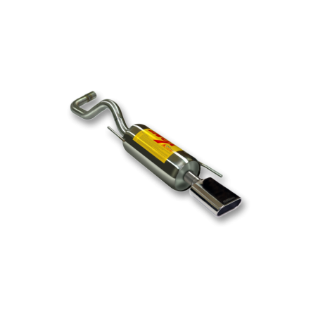 ESCAPE TRASERO INOXIDABLE NO HOMOLOGADO:VOLKSWAGEN POLO 1 OVAL