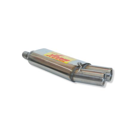 ESCAPE TRASERO INOXIDABLE NO HOMOLOGADO:BMW 320D 2Ø85