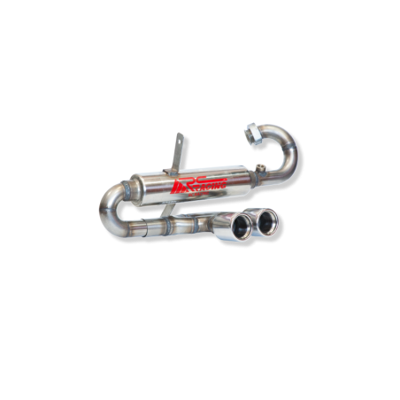 ESCAPE TRASERO INOXIDABLE GRUPO-N USO EXCLUSIVO PARA COMPETICIÓN:SMART 452