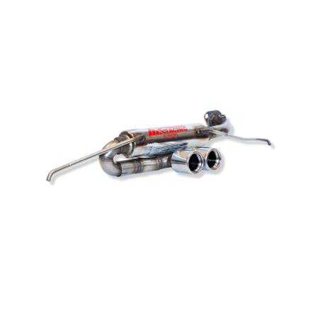 ESCAPE TRASERO INOXIDABLE GRUPO-N USO EXCLUSIVO PARA COMPETICIÓN:SMART 451