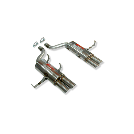 NON-APPROVED STAINLESS REAR EXHAUST:BMW M5 2Ø85 ON EACH SIDE