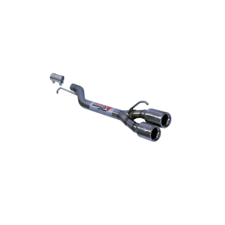 ESCAPE TRASERO INOXIDABLE GRUPO-A USO EXCLUSIVO PARA COMPETICIÓN:SEAT LEON 2Ø101