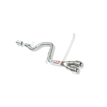 ESCAPE TRASERO INOXIDABLE GRUPO-A USO EXCLUSIVO PARA COMPETICIÓN:BMW 320I 2Ø73