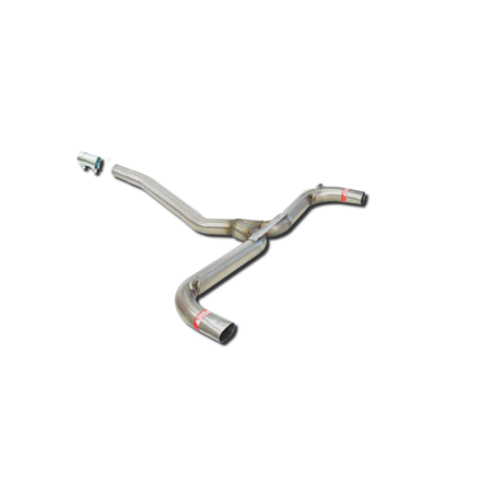 ESCAPE TRASERO INOXIDABLE GRUPO-A USO EXCLUSIVO PARA COMPETICIÓN:MERCEDES BENZ A250 1Ø60 POR CADA LADO