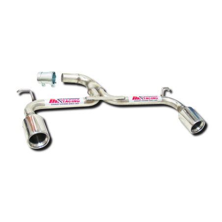 ESCAPE TRASERO INOXIDABLE GRUPO-A USO EXCLUSIVO PARA COMPETICIÓN:SEAT LEON 1Ø101 POR CADA LADO