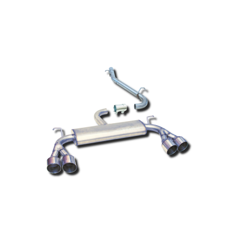 ESCAPE TRASERO INOXIDABLE: CUPRA ATECA 2Ø85 por cada lado