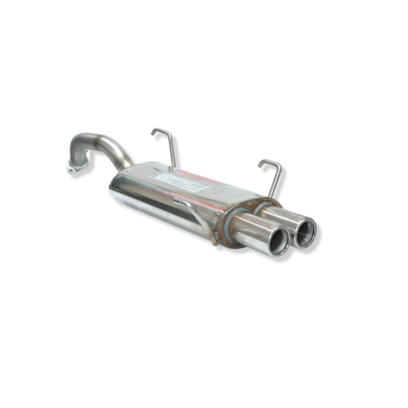 ESCAPE TRASERO INOXIDABLE NO HOMOLOGADO:TOYOTA CELICA 2Ø85