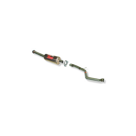 TRAMO INTERMEDIO INOXIDABLE CON SILENCIADOR NO HOMOLOGADO:PEUGEOT 206