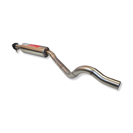 STAINLESS INTERMEDIATE SECTION WITH NON-APPROVED MUFFLER: OPEL KADETT E