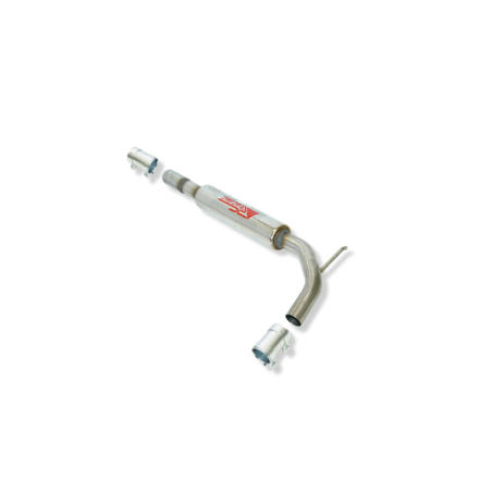 INTERMEDIATE STAINLESS SECTION WITH NON-APPROVED MUFFLER: SEAT IBIZA